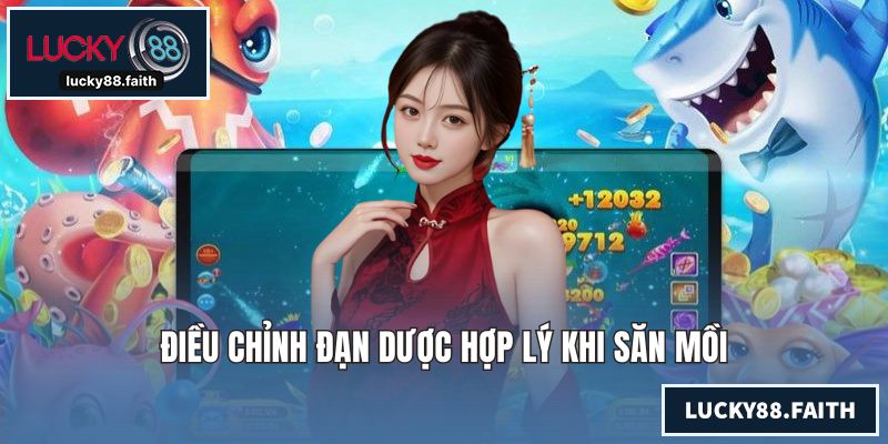 Bắn Cá Ăn Tiền - Game Trực Tuyến Hấp Dẫn Dành Cho Mọi Người Điều chỉnh đạn dược hợp lý khi săn mồi