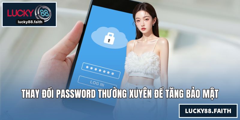 Thay đổi password thường xuyên để tăng bảo mật